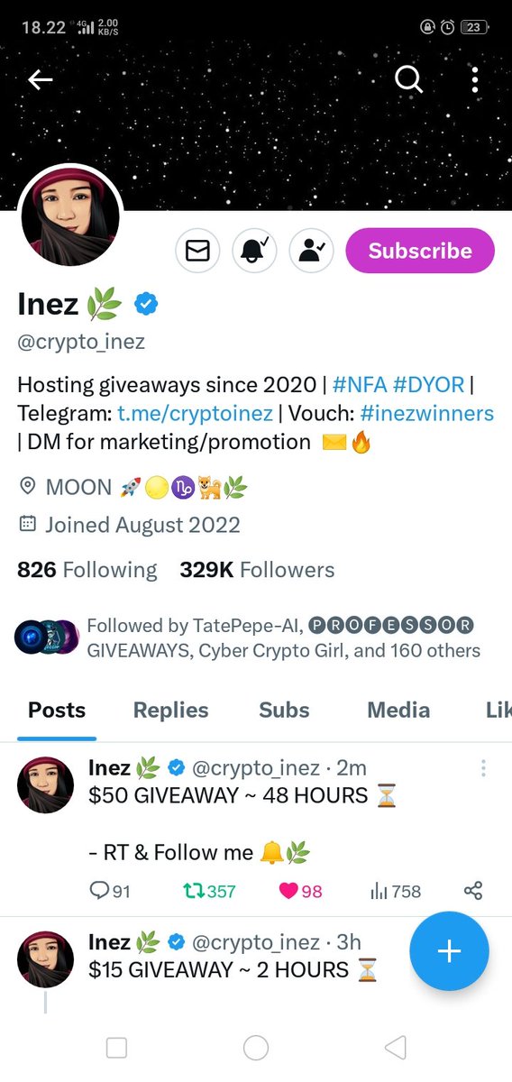0xwin666's tweet photo. @crypto_inez Done https://t.co/kZI0laMh5S