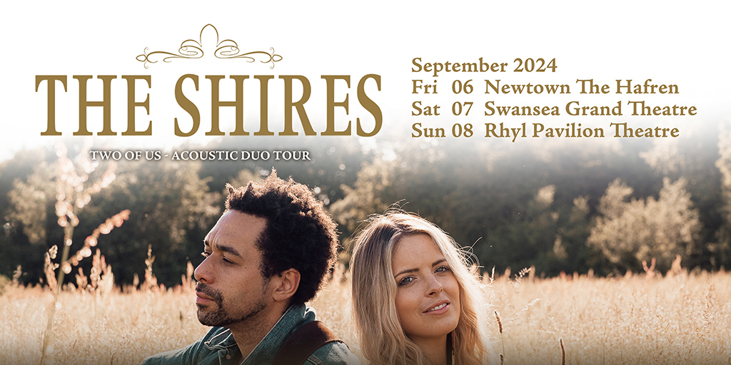 The UK’s biggest country music export, @theshiresuk have announced they’re bringing their intimate acoustic UK tour to Pavilion Theatre Rhyl on Sunday 8th September 2024. 🎟Tickets go on sale Friday 9th February