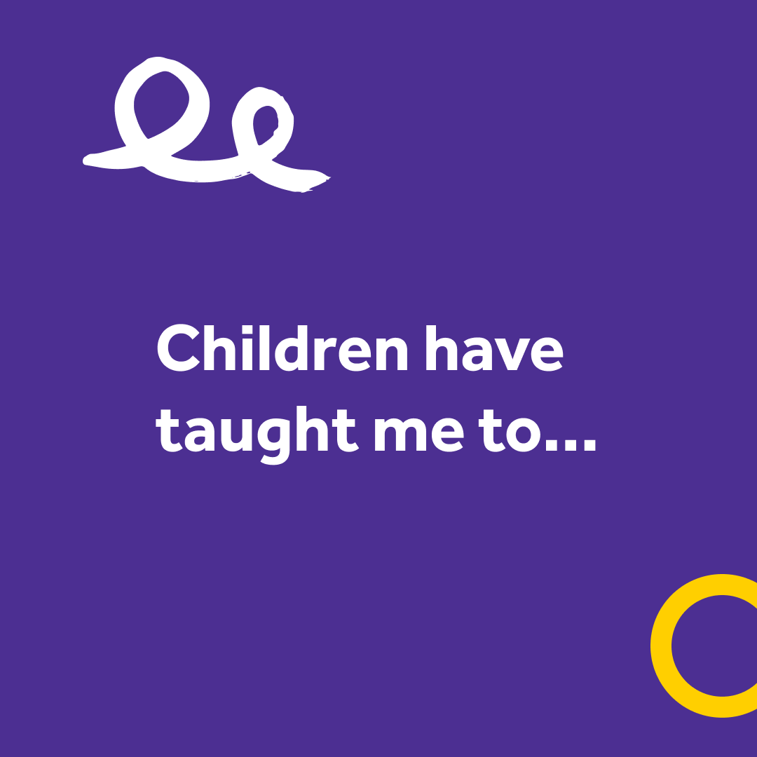 Children are our role models. For them, anything is possible, and their approach to life is inspiring in so many ways. In our busy lives, we tend to forget that we can learn just as much from them as they can from us. What have you learned from a child?