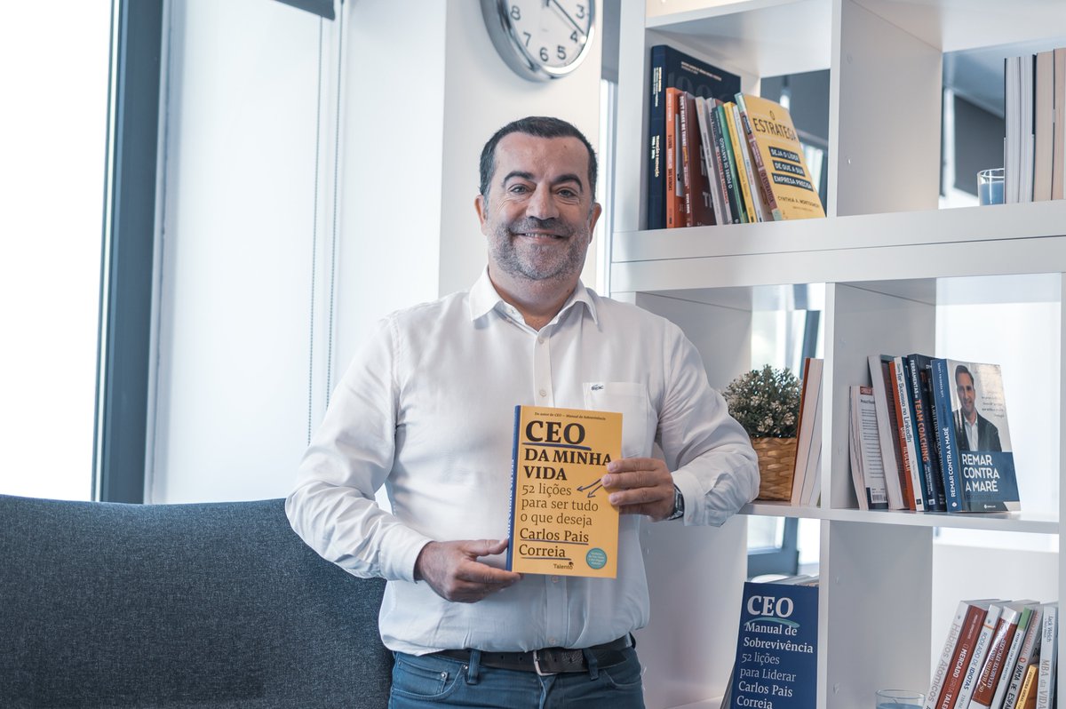 WithAffinity's tweet image. The presentation of the second book by Carlos Pais Correia CEO of Affinity in Oporto  📍 takes place tomorrow in the Norte Shopping – FNAC store at   18h30. Join us! #newbook #lifeprinciples #workandlife