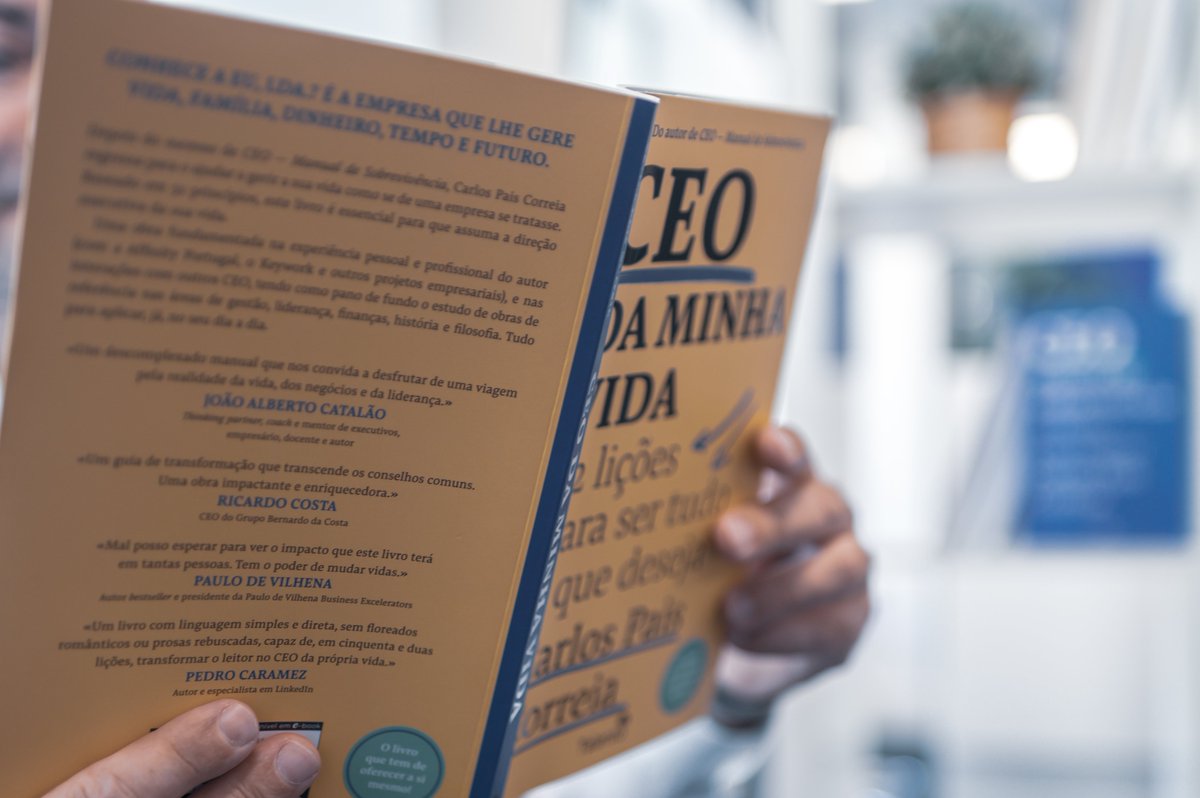 WithAffinity's tweet image. The presentation of the second book by Carlos Pais Correia CEO of Affinity in Oporto  📍 takes place tomorrow in the Norte Shopping – FNAC store at   18h30. Join us! #newbook #lifeprinciples #workandlife