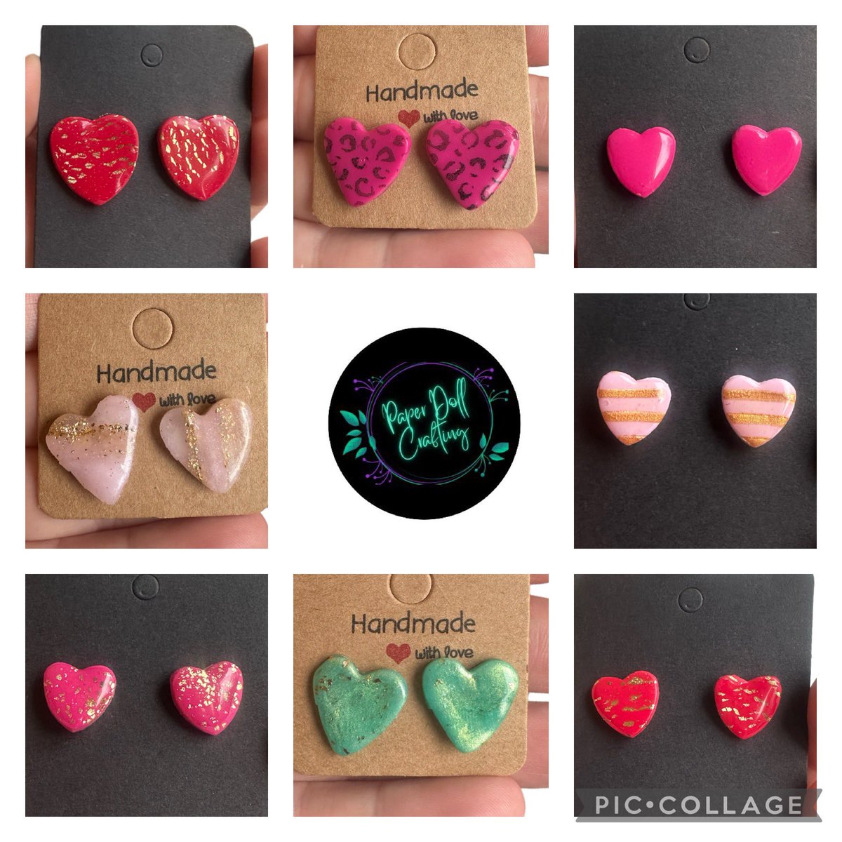 PaperDollCrafts's tweet photo. I have lots of cute stud earrings that would be perfect as a valentines gift for someone or a treat for yourself! 
Check them out: 

https://t.co/Ngof2ZQlAf 

#shopsmall #supportsmallbusiness #handmadejewellery #polymerclay #resin #MHHSBD https://t.co/gJLCdHfKKC