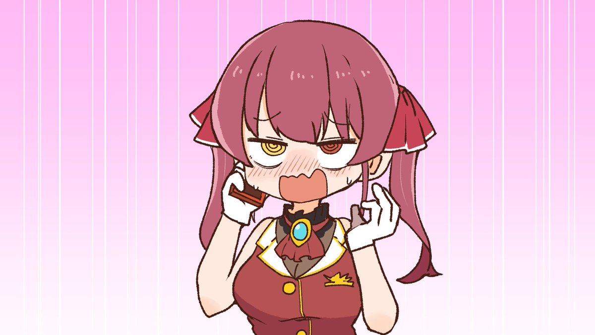 フブキ「酔っぱらって電話をかけてきたフブキがあまりにもかわいすぎて悶絶する船長#マリンの」|あおつきのイラスト