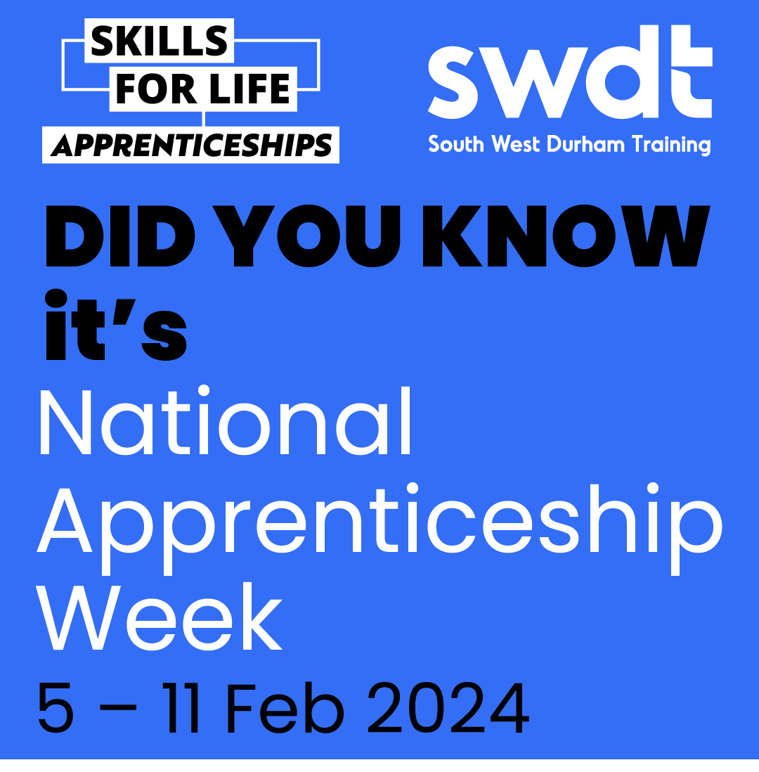 engineeringSWDT's tweet image. South West Durham Training has an extra reason for celebrating #NAW2024. For last year’s apprenticeship achievement rates were at 82% for the second year running – more than 25 % points above the most recently released national averages:
swdt.co.uk/News/NAW-achie…

#SkillsForLife