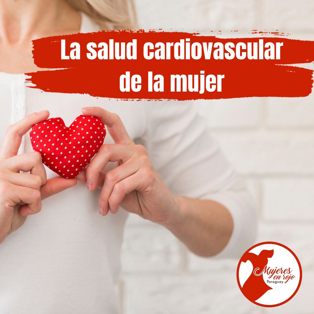 ➡Sabías que las enfermedades cardiovasculares es la primera causa de muerte en las mujeres paraguayas. En el país, una de cada tres mujeres fallece por problemas del corazón, principalmente por infarto. #MujeresenRojoPy
