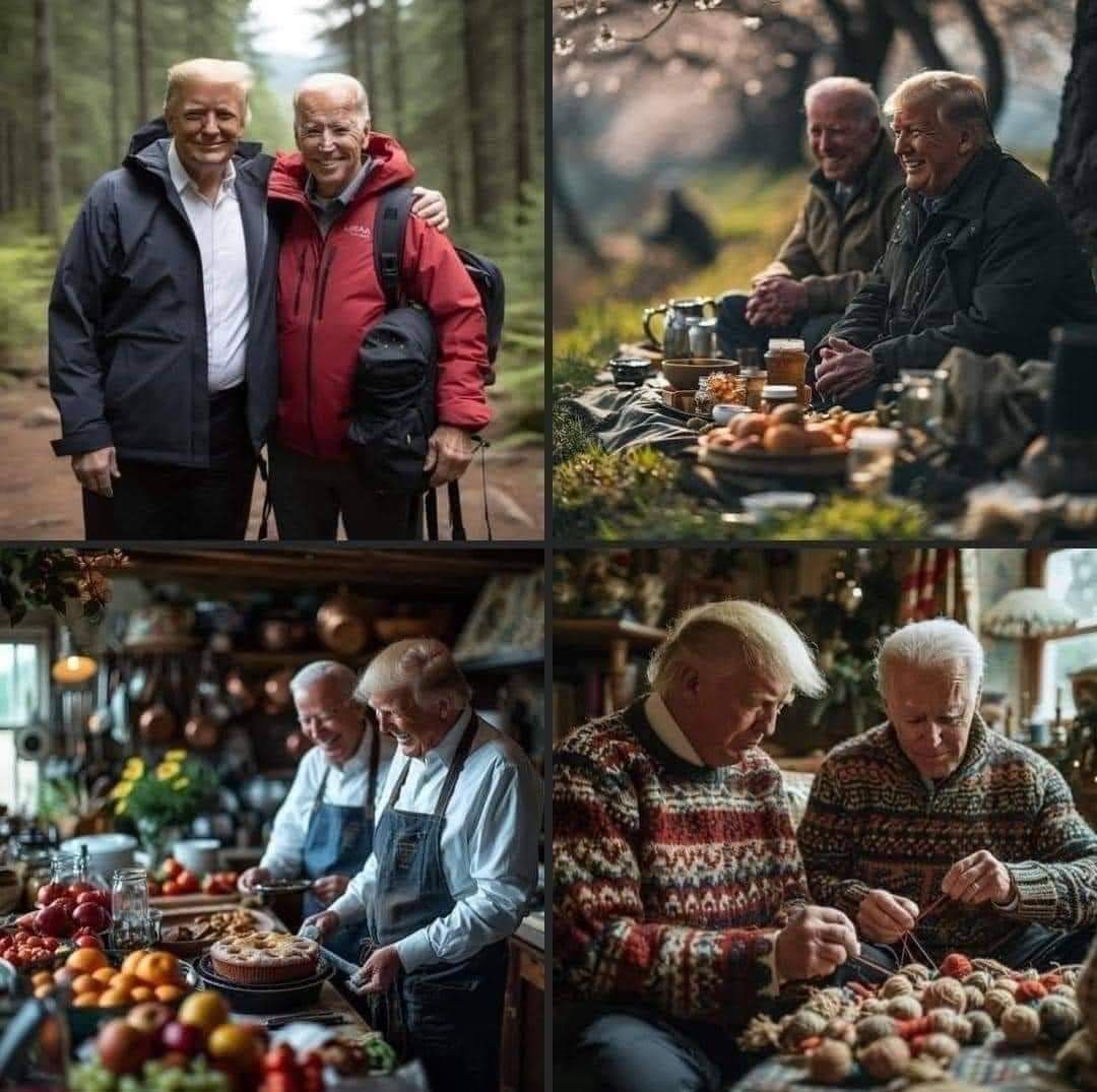 In an alternate timeline... they were just a couple of old buddies