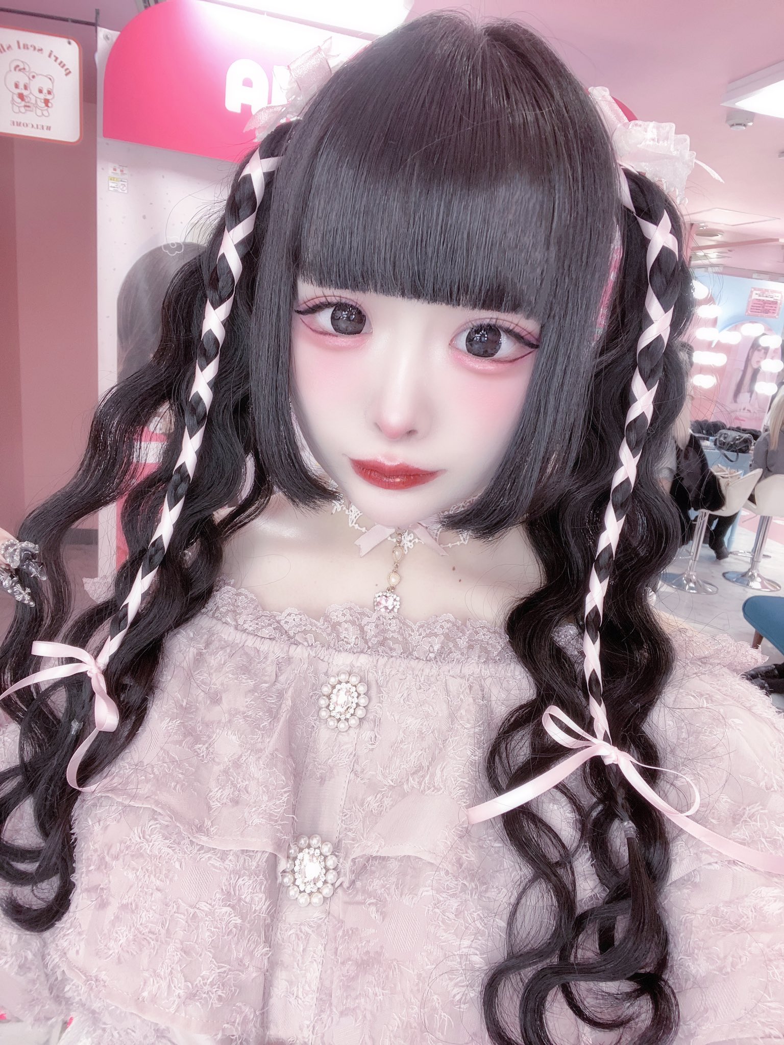 やわらかいじゅう ツインテール はーふついん♡ #ヘアアレンジ #ツイン#ツインテール#ハーフ