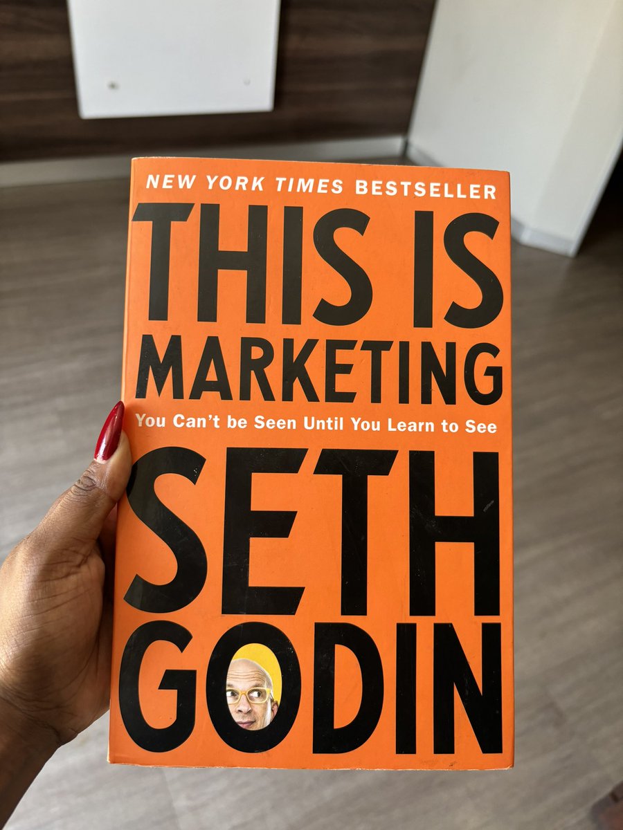 This has been such a great read so far. Seth Godin offers such a refreshingly profound shift in perspective that transcends the noise of traditional marketing. Seeking the smallest viable audience >>> chasing mass appeal. 🔥 #thisismarketing #brandmarketing #sethgodin