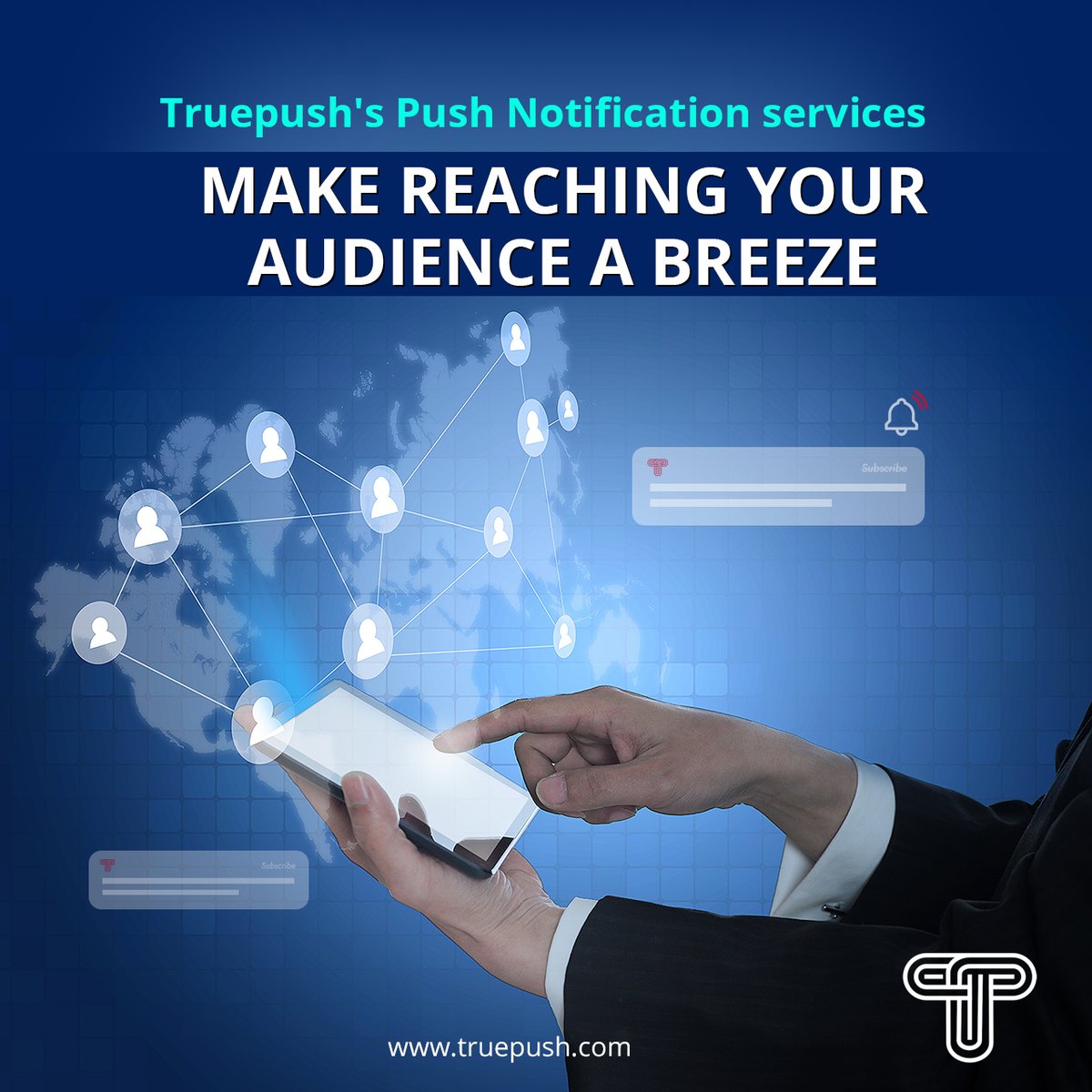 TruepushHQ's tweet photo. #Truepush is here to help you level up your game to reach your audience with timely updates, increase user #engagement. Engage, retain, and #boostrevenue with real-time updates that keep your users hooked.

visit us: https://t.co/ohmcf2nkxv

#PushNotifications #mondaymotivation https://t.co/KOYRn0gm4k