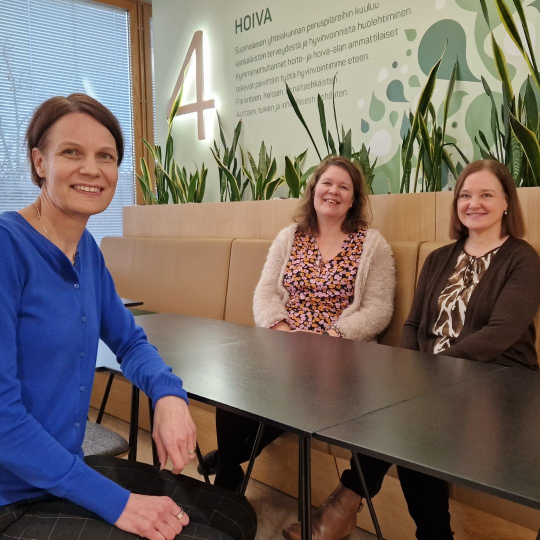 - Meidän täytyy ymmärtää asiakkaan arkea ja seurata muutoksia tarkkaan, jotta osaamme palvella ja tukea parhaalla tavalla, kertovat Kevan asiantuntijat Maija Lahdenniemi, Jaana Kekäläinen ja Arja Leinonen.
📲 keva.fi/uutiset-ja-art…

#Keva60 #viestinviejät #tarinoitatyöstä