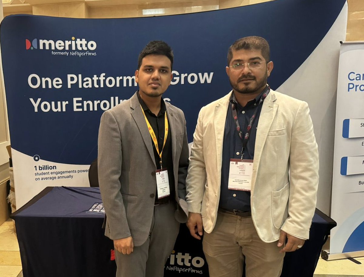 Live from #WES2024: We've just showcased our purpose-built solutions for enrollment growth, and it's been a busy day meeting everyone from the industry. If you're around, come say hello at our booth! 👋