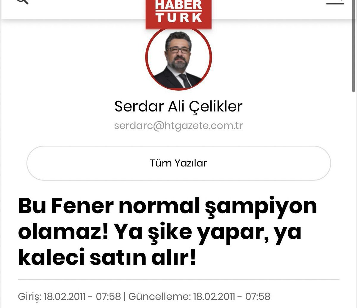 PerezGs1905's tweet photo. FENERBAHÇE SPOR KULÜBÜ futbol A takımının yaptıkları şike itirafları ektedir. https://t.co/LKgvX880B6