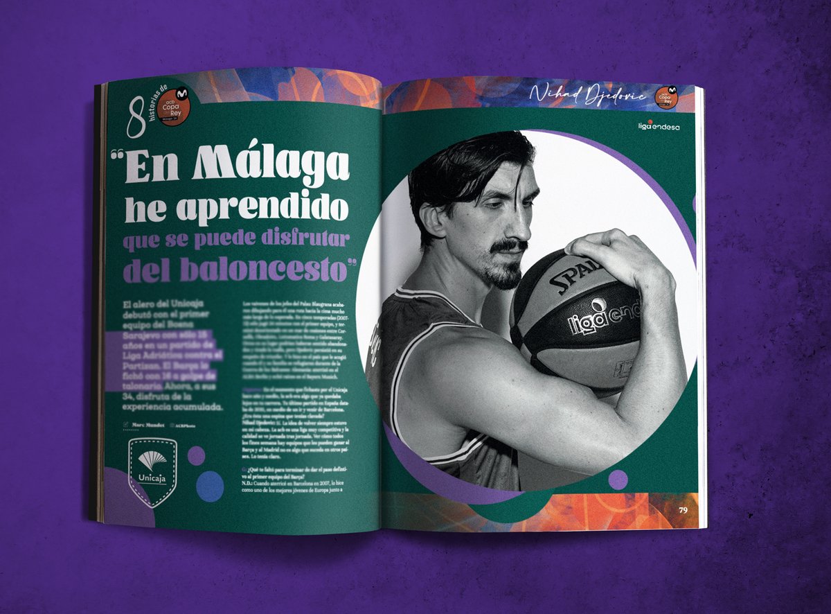 Entrevista a Nihad Djedovic 🗣️💚 Conversación con un jugador enigmático, de gran trayectoria y que está disfrutando en @unicajaCB. Por @MarcMundet78. 🛒Compra ya: bit.ly/3SJbeus