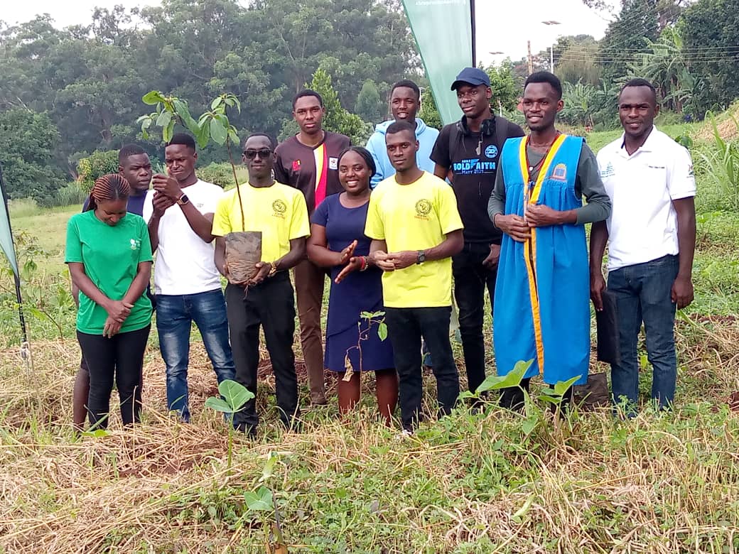 Am glad for being part of @KUEMA23 @tree_adoptionug @kyambogou For the campaign being carried out to grow a Kyambogo University environmental management association forest.We look forward for other Organisation to partner together with them @ehUganda @nemaug