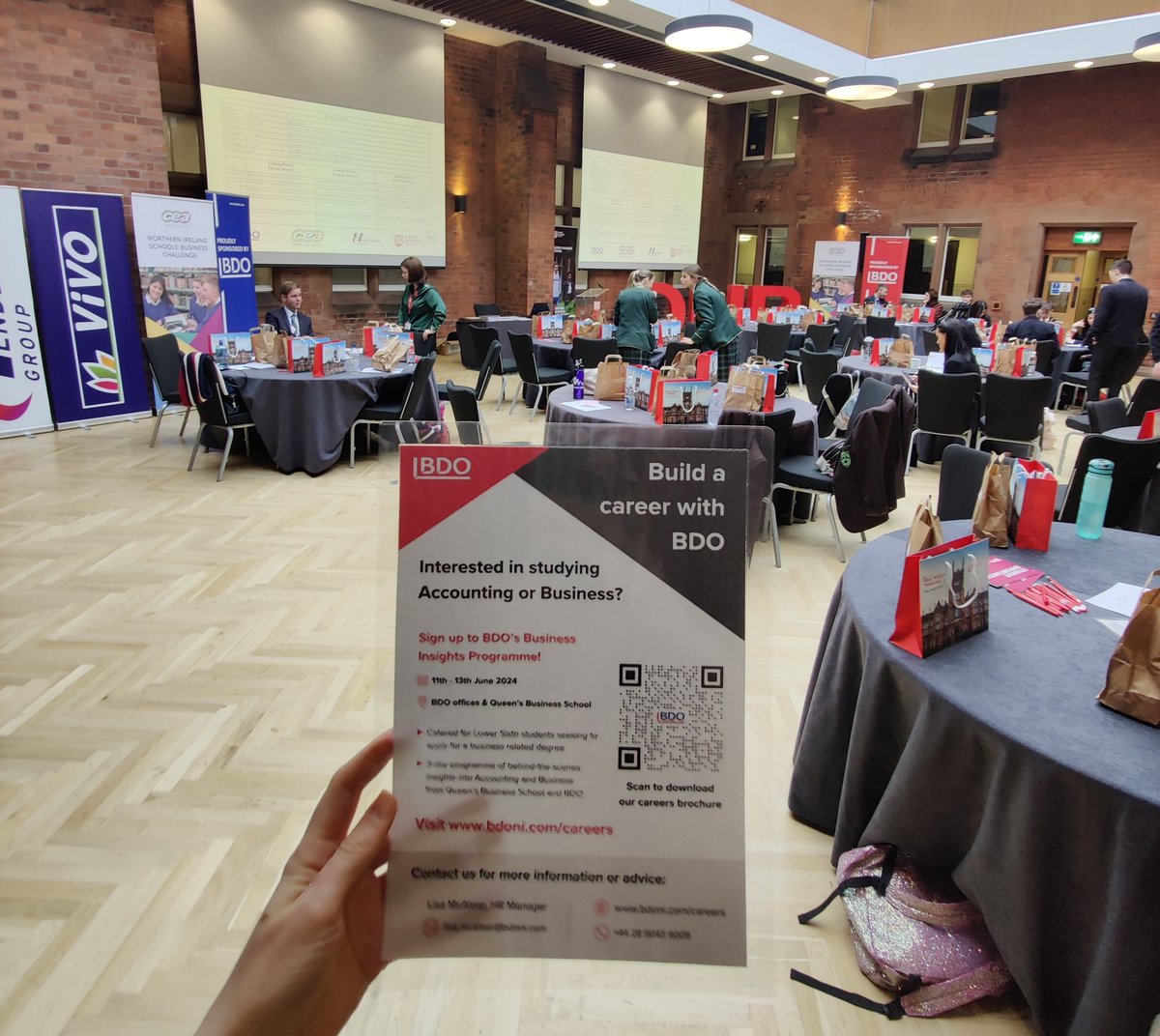 Interested in work experience opportunities with BDO? 👀

Don't forget about our upcoming Business Insights Programme this June! 

Visit our website Careers page for more info or sign up here: uk.surveymonkey.com/r/22NGLLJ