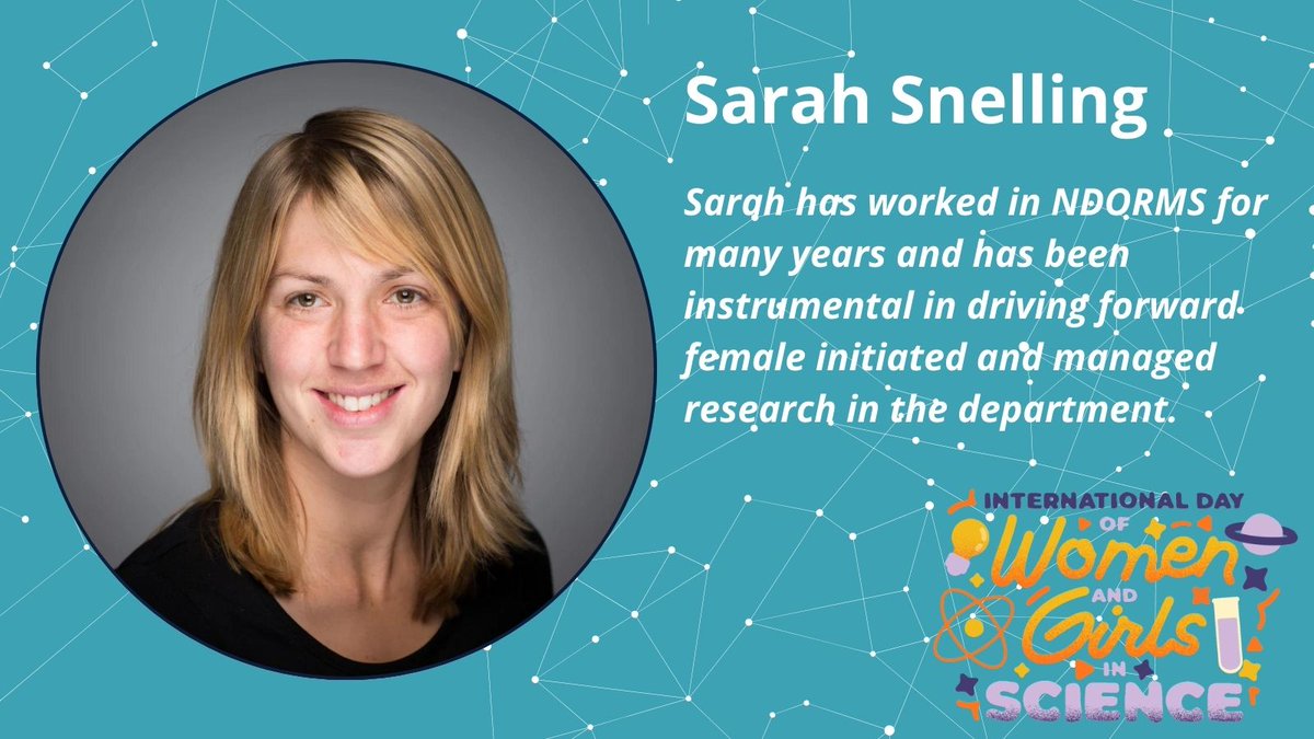 NDORMS (@ndorms) on Twitter photo ‘Sarah Snelling has worked in NDORMS for many years and has been instrumental in driving forward female initiated and managed research in the department.’ <a href="/Sarah_JB_S/">Sarah Snelling</a> <a href="/BotnarOxford/">Botnar Institute for Musculoskeletal Sciences</a> ‘Sarah Snelling has worked in NDORMS for many years and has been instrumental in driving forward female initiated and managed research in the department.’ <a href="/Sarah_JB_S/">Sarah Snelling</a> <a href="/BotnarOxford/">Botnar Institute for Musculoskeletal Sciences</a>