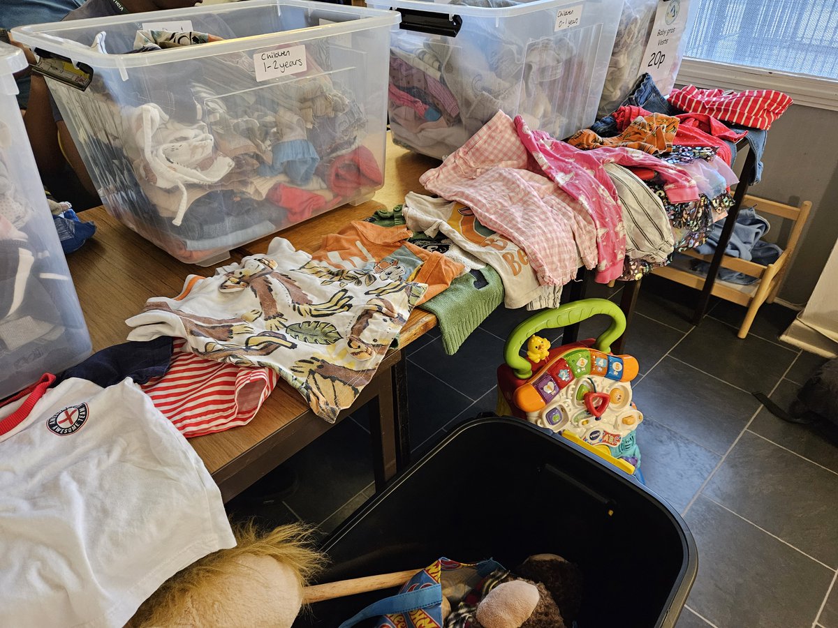 BrentwoodPLoved's tweet photo. Brentwood Pre-Loved is ready for business! At the Sunshine Cafe at Sale West Community Centre
@OurSaleWest
Children's clothes all 50p-£2. We have Children's toys #salewest #sunshinecafe #brentwoodSen
@BrentwoodSEN https://t.co/bpYfHeHW4K