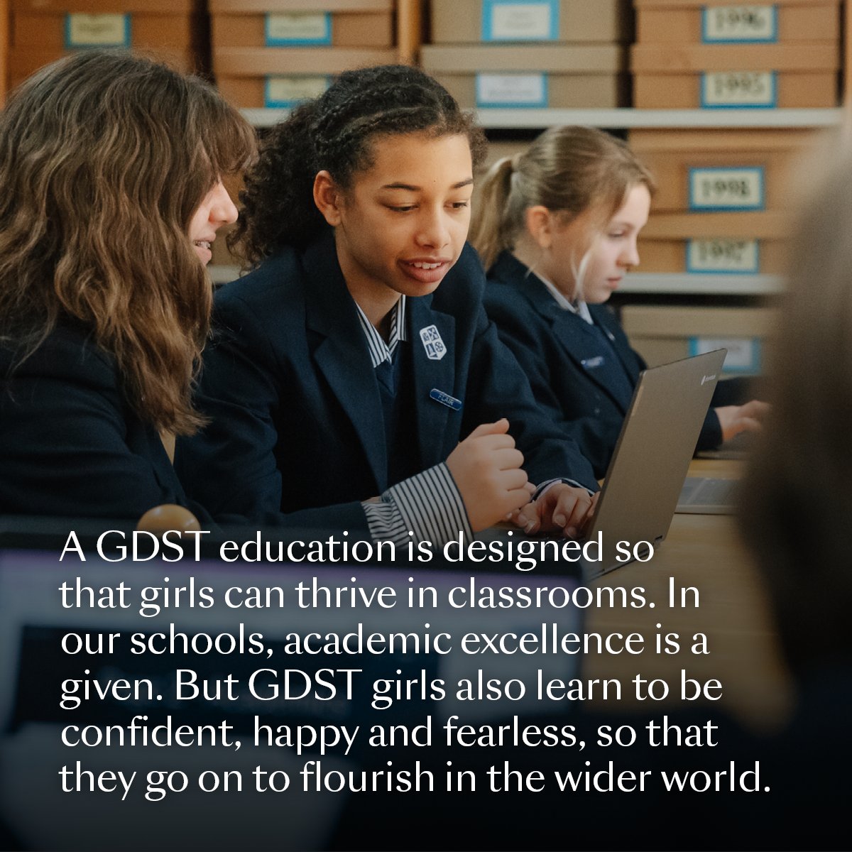 The GDST Difference booklet outlines the increased confidence, aspirations and preparedness for the world that GDST girls reported in our 2022 Girls’ Futures survey, compared to their peers nationally.

#GirlsFutures #GDST #Sutton #SuttonHighSchool