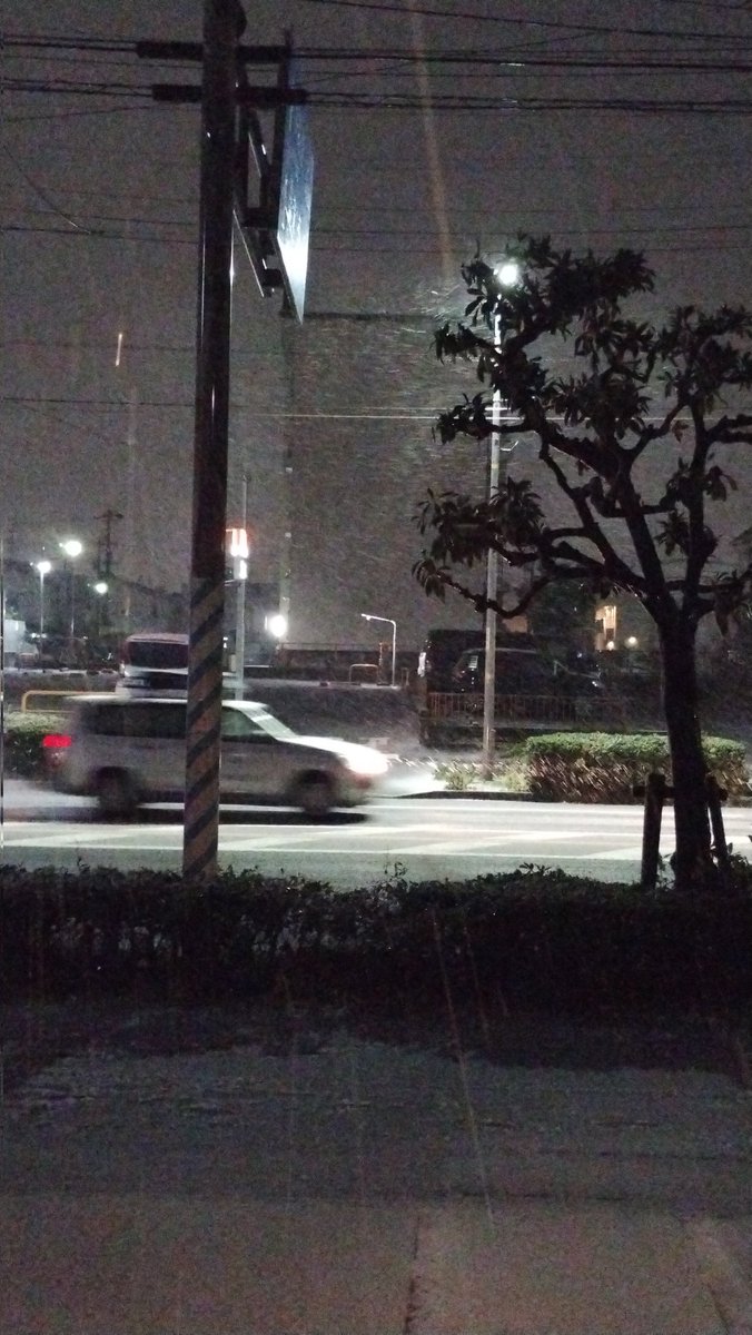 shonanmajor's tweet photo. 久しぶりの #雪 ⛄ですね!
#コロポックル 前も真っ白になりました❄
夜には #強風 すぎて雪も飛んでちゃいそうですが💦
#明日の朝 は #凍結 にご注意ください💦
#湘南 #平塚 #寒い #みぞれ混じり https://t.co/VETCJ4pABe