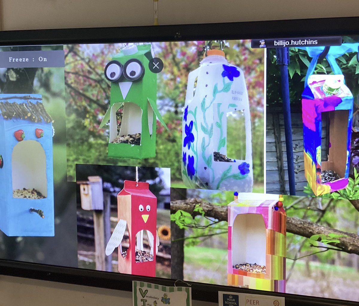 3YorkeMead's tweet photo. We had great fun creating our bird feeders using our cutting & painting skills π¦ π¨ #feelgoodweek @YorkeMead https://t.co/XhMEOiX8RD