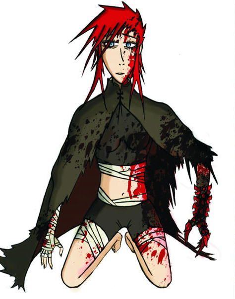 VilelaJP's tweet photo. To get this                                     I had to survive this 

(the redhead is a drawing from 10+ years ago, I should try to redesign her one of these days) https://t.co/Zo05V65YTP