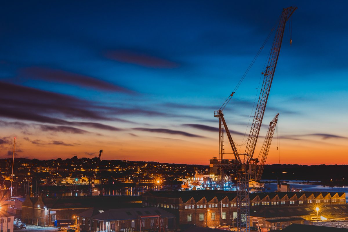 Falmouth docks handles all types of vessels from luxury yachts and warships, to tankers and cruise liners. What's your favourite vessel to have docked in Falmouth? 🚢 
📸 Leo Maddison
#maritimemonday #lovefalmouth