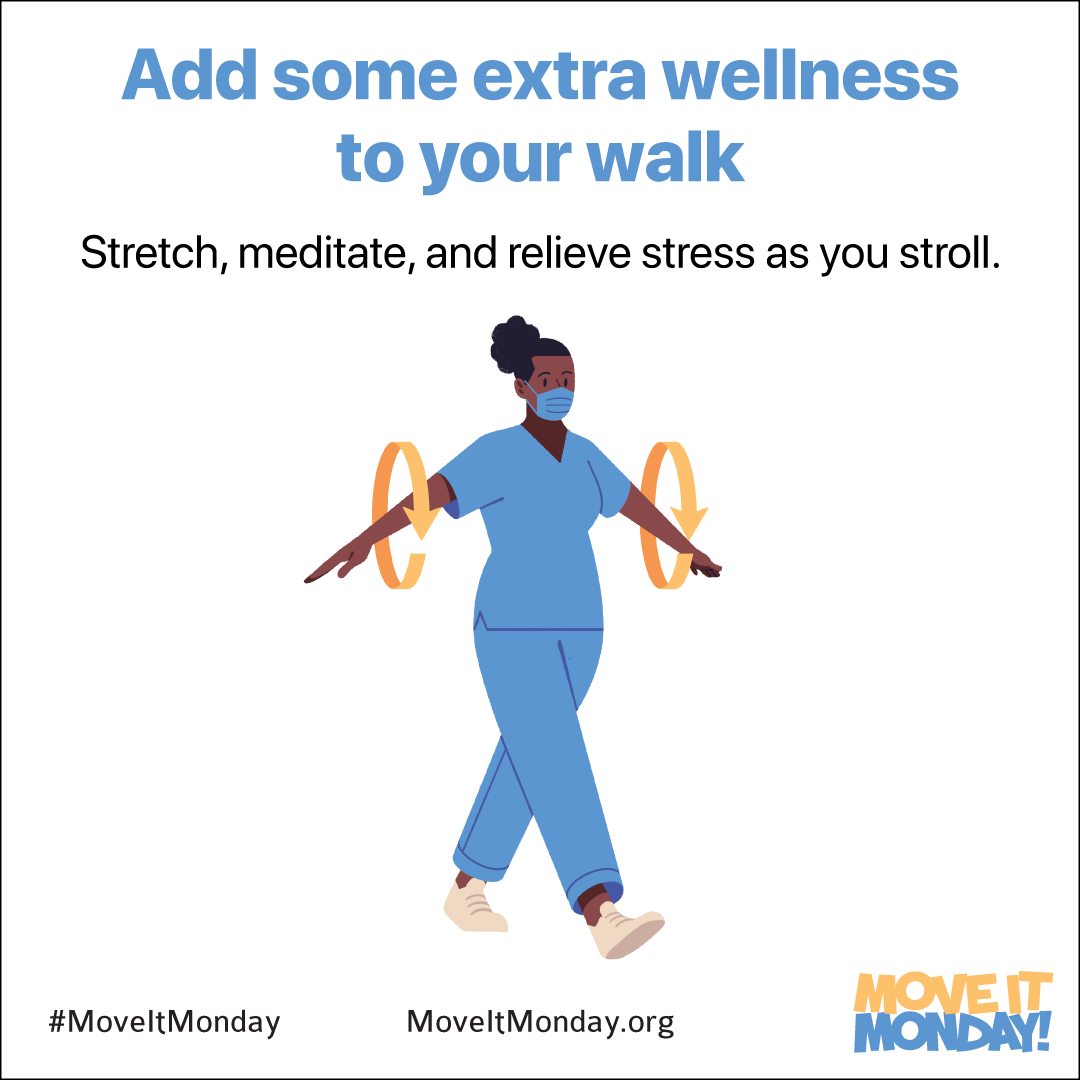 Set the intention to “spice up” your daily walk this @HealthyMonday with different strength-building, mindfulness, and breathing techniques that can be adapted to each individual’s comfort and ability level. Find out how at: ow.ly/lghJ50QwUFC