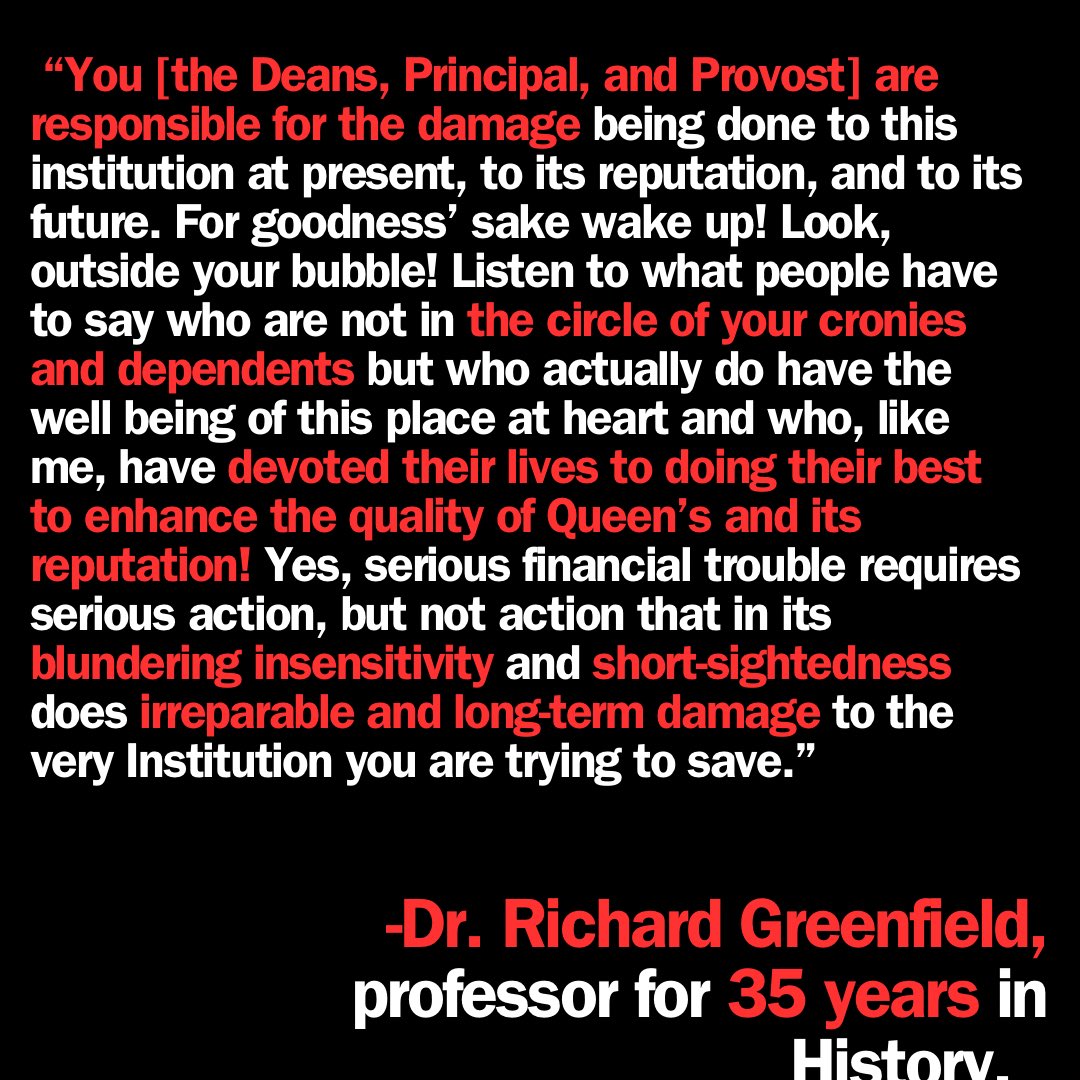 (1/3) What do #queenu professors have to say about this budget crisis? #queensuniversity #queensbudget #kingston #ontarioed