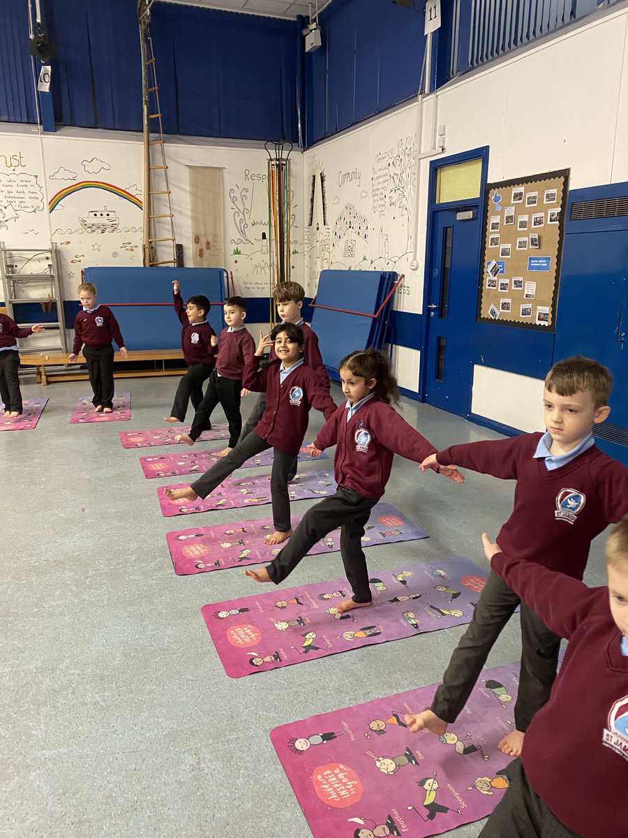 church_prim's tweet photo. Fantastic start to @Place2Be To begin #childrensmentalhealthweek have worked together and listened to our well being ambassadors worship, tackled some yoga 🧘 with @tattybumpkintw &amp; had our forest school session @BfdForestSchls @NiallO7Brien @CLOtC #Wellbeing https://t.co/CjLZCLcHuX