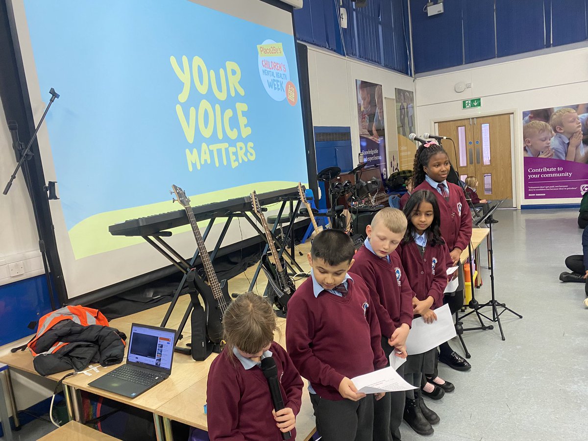 church_prim's tweet photo. Fantastic start to @Place2Be To begin #childrensmentalhealthweek have worked together and listened to our well being ambassadors worship, tackled some yoga 🧘 with @tattybumpkintw &amp; had our forest school session @BfdForestSchls @NiallO7Brien @CLOtC #Wellbeing https://t.co/CjLZCLcHuX