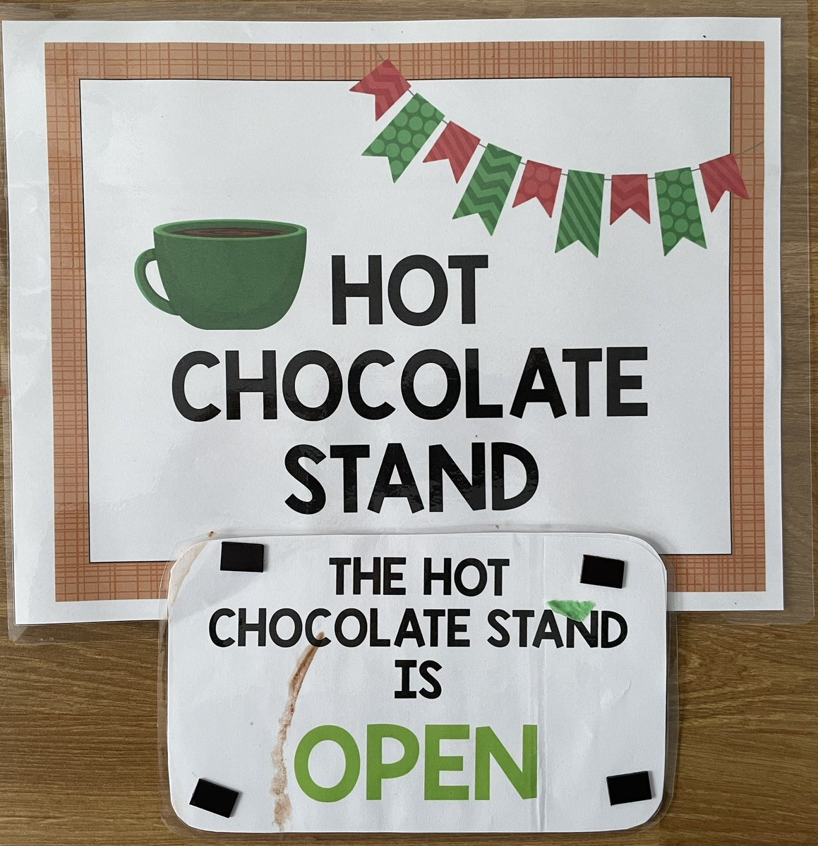 mrsbowesteaches's tweet photo. PBL Part 7: The Grand Finale. On Friday the Hot Chocolate Stand was up and running. Students worked in groups of 4 to sell, prepare and serve over 80 customers. We had such a blast! #hotchocolatestand #askingquestions #serving #counting https://t.co/3A0nkWbHh6