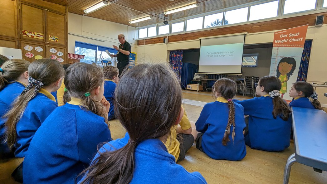 Road safety and staying safe in cars talk today for all classes 🚗🛣️🚧