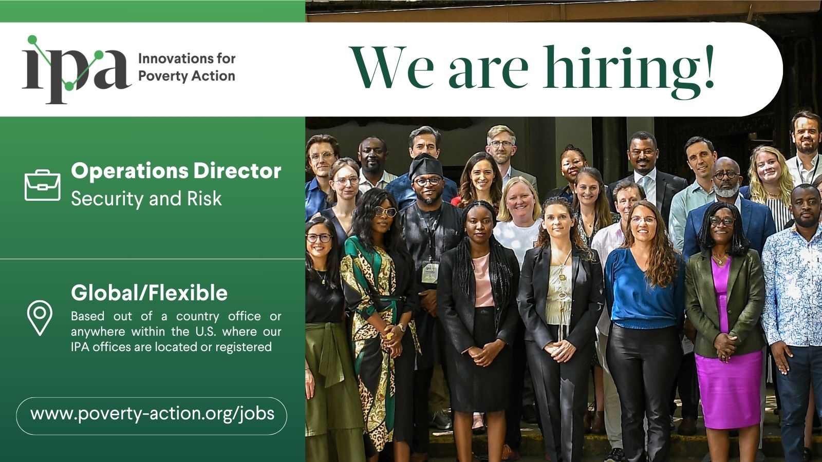 Innovations for Poverty Action on X: “Join our talented team at