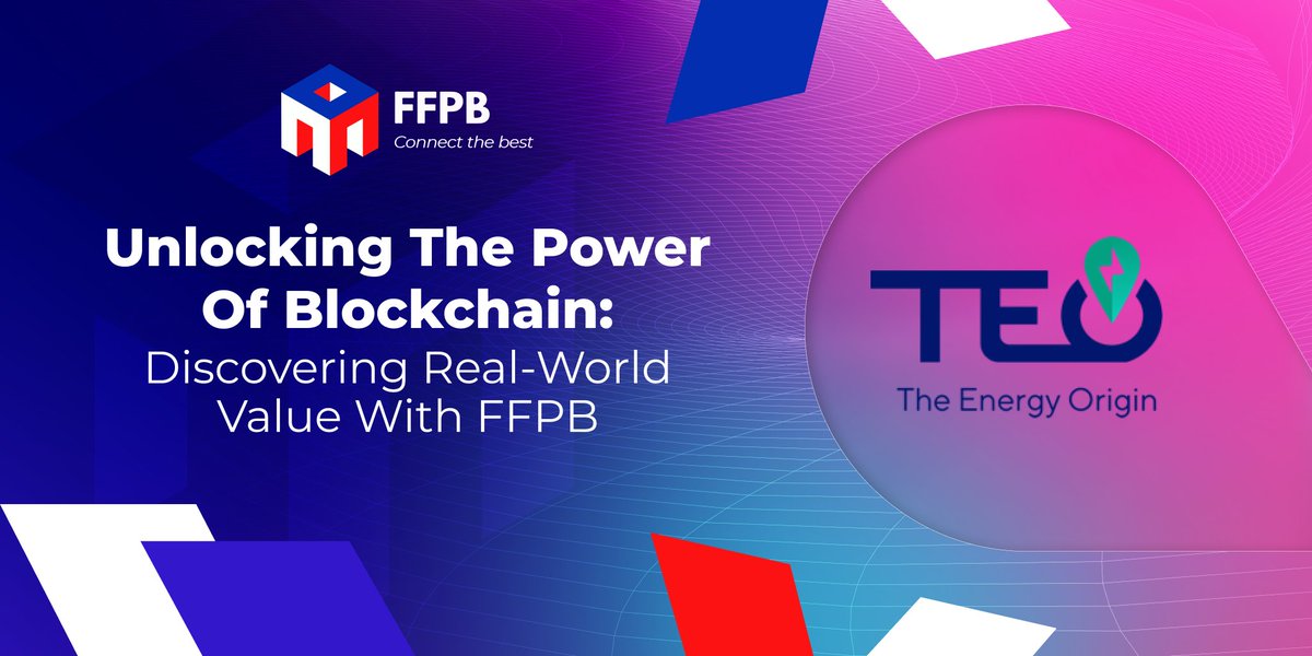 ⚡️ Unveiling the Best Blockchain Use Cases: @theenergyorigin 🌿 TEO pioneers sustainable solutions, transforming energy with trust and transparency of #blockchain. 👀 Explore more: linkedin.com/feed/update/ur… #Innovation #Sustainability #FFPB #GreenEnergy