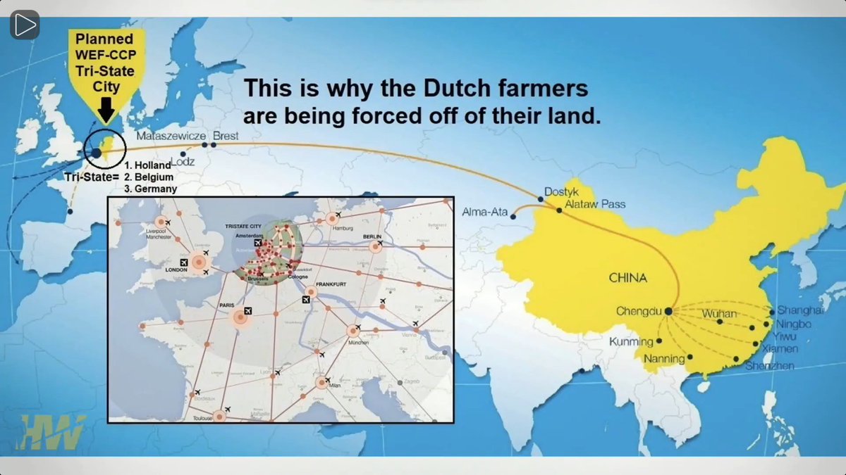 🔥Global Kinetic War Incoming? Michael Yon: A proposed, tri-state mega city in the Netherlands is why WEF captured Governments are attempting to cleaver farmers from their own land. 🚜
A must watch video! @Michael_Yon
#5thGenerationWarfare #HybridWarfare
thehighwire.com/ark-videos/beh…