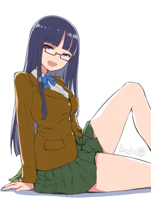 真央にたくさん反応いただいてるので他の子も落書き 