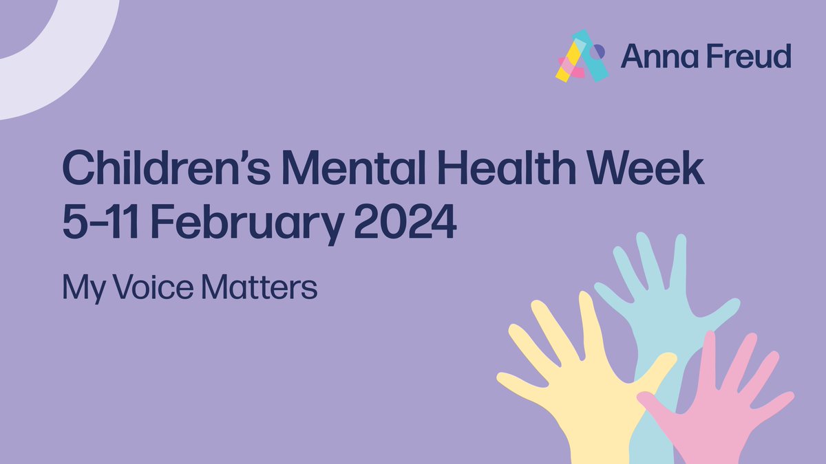It’s #ChildrensMentalHealthWeek and we’re unveiling our first ever Participation Strategy! This strategy is all about how to better involve young people in what we do and how we do it 👇 orlo.uk/iZCEb 🧵(1/3) #MyVoiceMatters #AnnaFreud #YouthVoice #ParentVoice