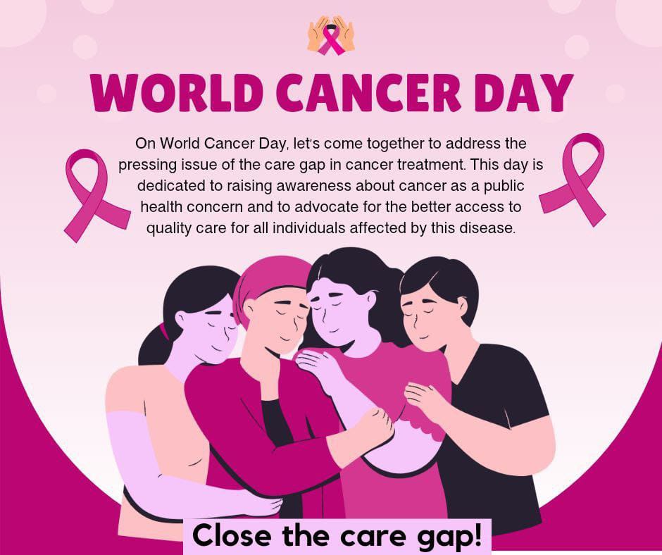 1/4
Urgent action is needed to address the growing cancer burden in Africa. With over 1.1 million new cases and 700,000 deaths in 2020 alone, we must #CloseTheCancerGap and prioritize prevention and care. Remember cancer is treatable, if detected early. #WorldCancerDay2024