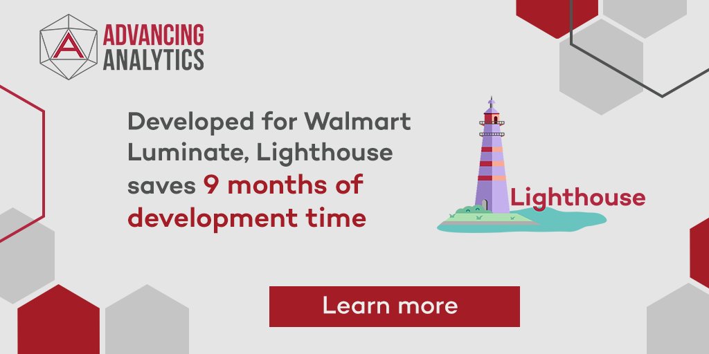 AdvAnalyticsUK's tweet image. #WalmartLuminate already gives you a bunch of benefits through accessing real-time data, ultimately increasing revenue. Who wouldn&apos;t want these insights 9 months sooner? 
Find out more about Lighthouse: hubs.la/Q02jtNf40

#DataEngineering #DataAnalytics #DataPlatform