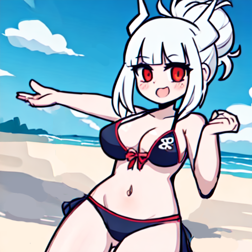 SSUMMERART's tweet photo. 在沙灘度假的地獄征服者/3
HellTaker on vacation at the beach/3

⟪地獄征服者 HellTaker⟫ --SSummerArt
#HellTaker #Azazel #Beelzebub #Lucifer #Judgement #SSummerArt #AiArt #Anime #LookBook #AnimeArt #Waifu #AnimeGirl #AiArtwork #AIイラスト #AI繪圖 https://t.co/Sia4jDOseM