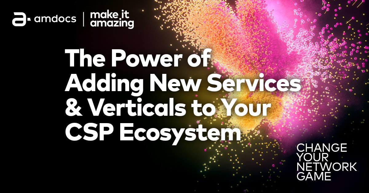 AmdocsNetworks's tweet image. Unlock the full potential of the #5G era Beyond #Connectivity! For limitless #monetization possibilities, embrace #agility & flexibility to #supercharge your #service infrastructure & #partnerships today. amdocs.com/products-servi…
