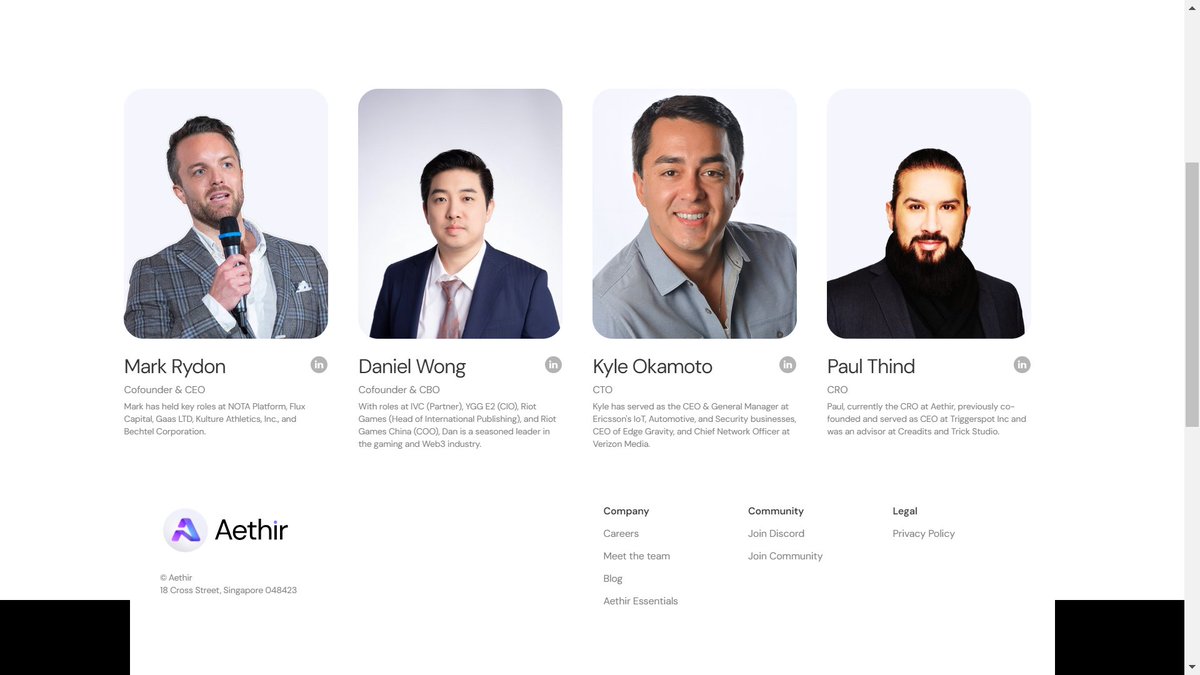 6/ Behind Aethir is a seasoned team with expertise in AI, tech, and  gaming—a rare combination in the crypto GPU space. Keep an eye out for  their token launch, as interest is