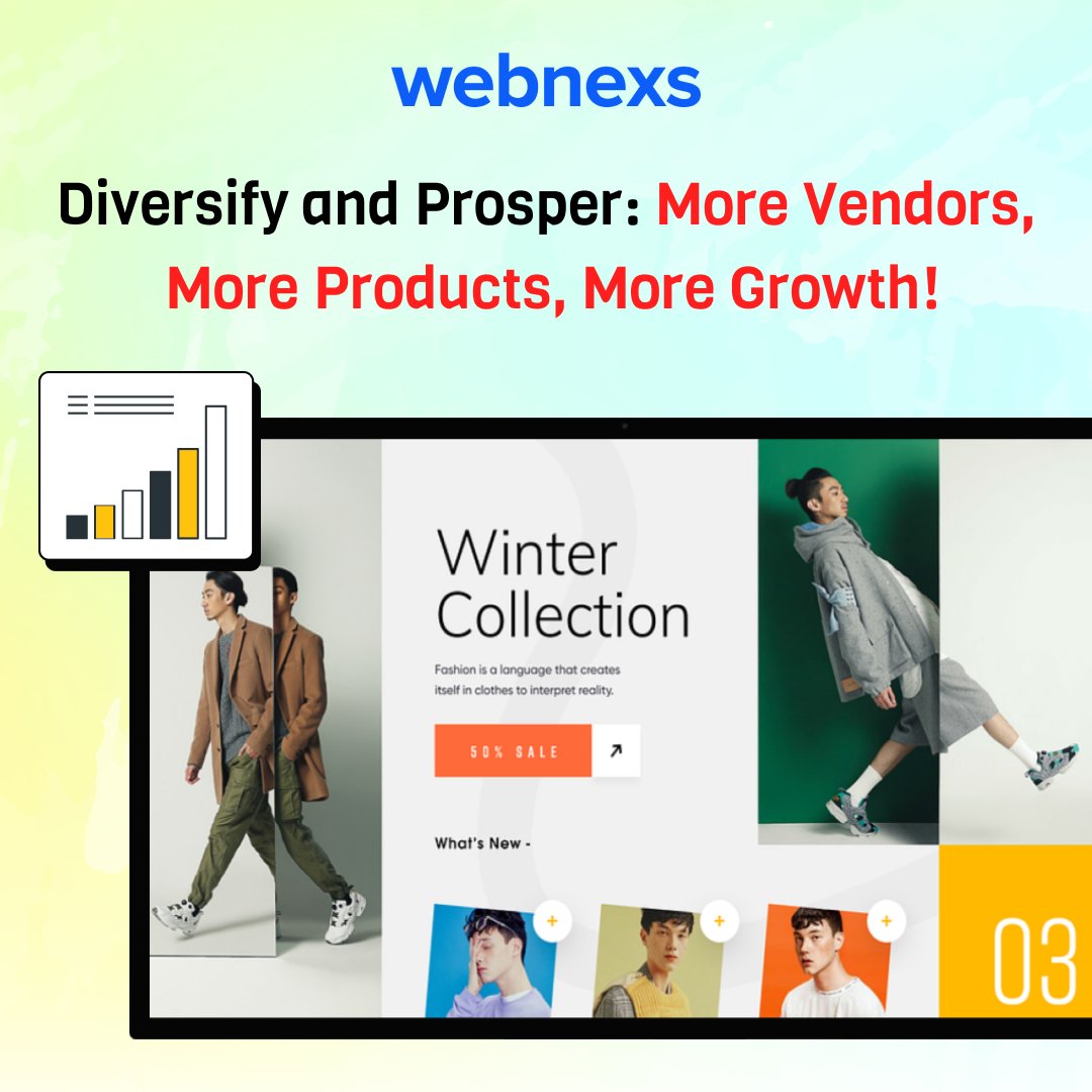 Dive into diversity and watch your #business prosper! Expand your #marketplace with more vendors, offer more products, and unlock limitless growth opportunities.

tinyurl.com/3n7h79zu

#Webnexs #WebDevelopment #WebsiteDevelopment #B2BEcommerce #EcommerceWebsite #CreateWebsite