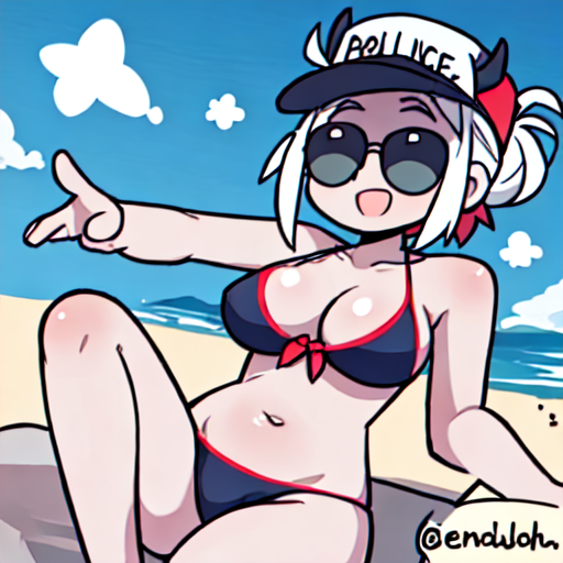 SSUMMERART's tweet photo. 在沙灘度假的地獄征服者/2
HellTaker on vacation at the beach/2

⟪地獄征服者 HellTaker⟫ --SSummerArt
#HellTaker #Pandemonica #Modeus #Malina #Justice #SSummerArt #AiArt #Anime #LookBook #AnimeArt #Waifu #AnimeGirl #AiArtwork #AIイラスト #AI繪圖 https://t.co/7P5qOPuD6D