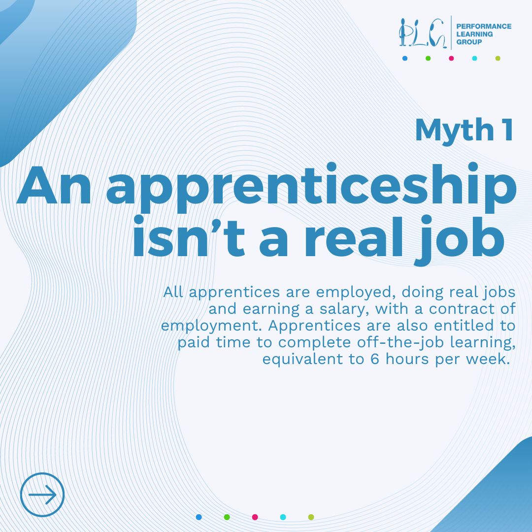 PLGrp's tweet photo. 🌟 Myth-Busting Monday! 🌟
Let's kick off the week by dispelling some common myths about apprenticeships! 🚀
Let's break down these misconceptions and celebrate the diversity and impact of apprenticeships! 💬💼 
🔍 Source - Amazing Apprenticeships 
#NAW2024 https://t.co/69vkWDqu3t
