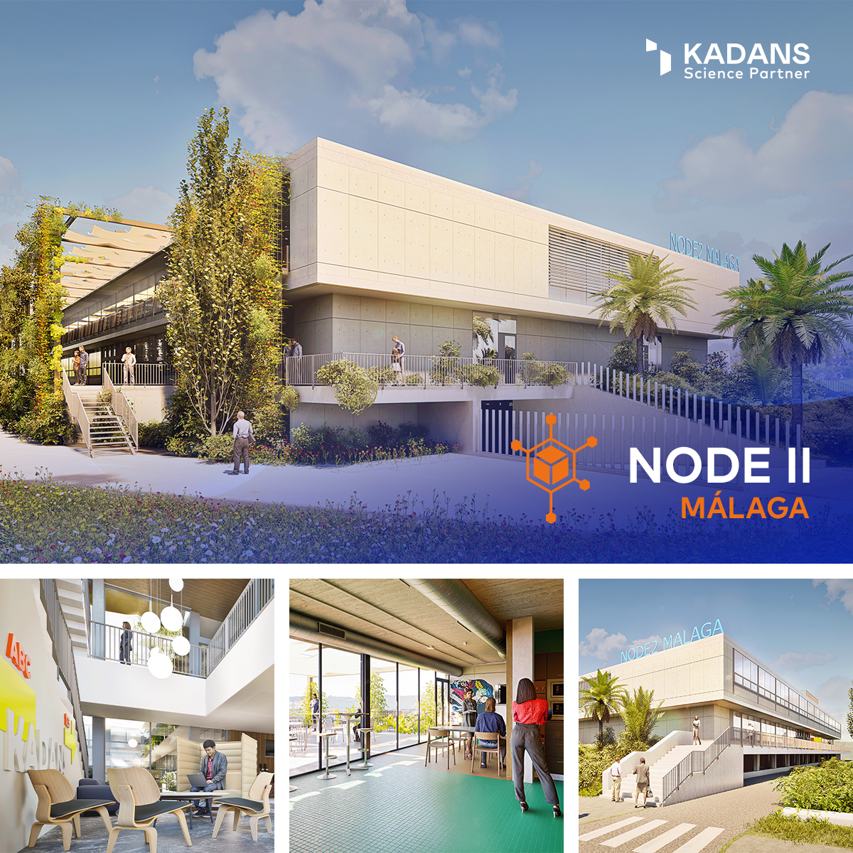 🚀 Exciting expansion with NODE II in Málaga Tech Park Our latest acquisition in Málaga Tech Park boasts 3,800 square meters of leasable space and is dedicated to attracting leading-edge companies to the vibrant ecosystem of Málaga Tech Park. kadans.es/kadans-science…