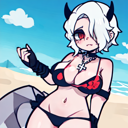 SSUMMERART's tweet photo. 在沙灘度假的地獄征服者/1
HellTaker on vacation at the beach/1

第一張是桌布
first one is Wallpaper.

⟪地獄征服者 HellTaker⟫ --SSummerArt
#HellTaker #Zdrada #Ceberus #SATAN #SSummerArt #AiArt #Anime #LookBook #AnimeArt #Waifu #AnimeGirl #AiArtwork #AIイラスト #AI繪圖 https://t.co/jzoDFA6ru8