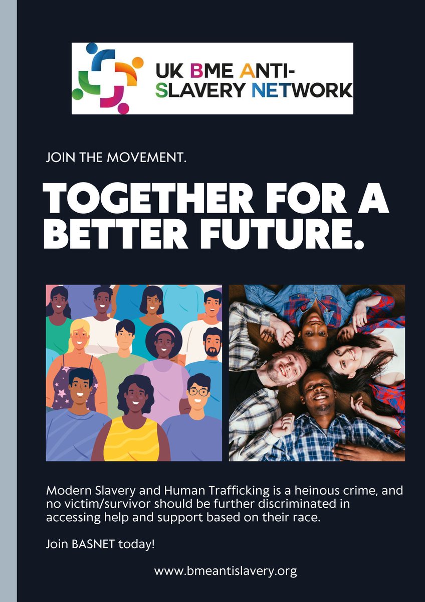 BMEAntislavery's tweet photo. π Let's kick off Race Equality Week 2024! Join BASNET in celebrating diversity and promoting equality in the UK modern slavery and human trafficking sector.
Watch out for our #SafeHousesReport. #UnityInDiversity2024 #RaceEqualityWeek @afruca https://t.co/HRvSbXhIM4