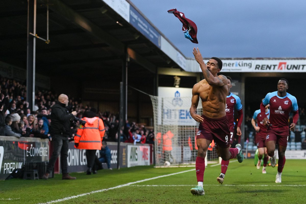 ⚽️ The Iron's last 60 goals have either given them the lead or extended their lead in a game.

⚽️ The last time they scored a goal which didn't give them the lead or extend their lead was the equaliser vs Tamworth on the opening day of the season.

#UTI