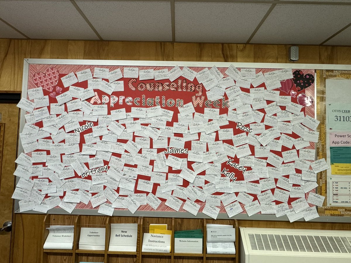 Happy National School Counseling Week to our outstanding counselors! @MsKWeldon @MrsDKaszuba @Mr_KJackson @mrsghagerman @OTHS_Counselors